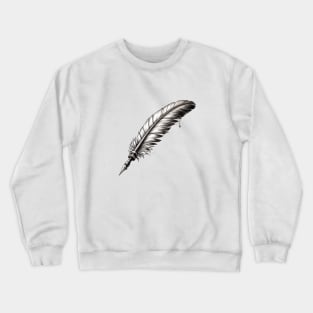 An Illustration of an Old Quill Pen Crewneck Sweatshirt